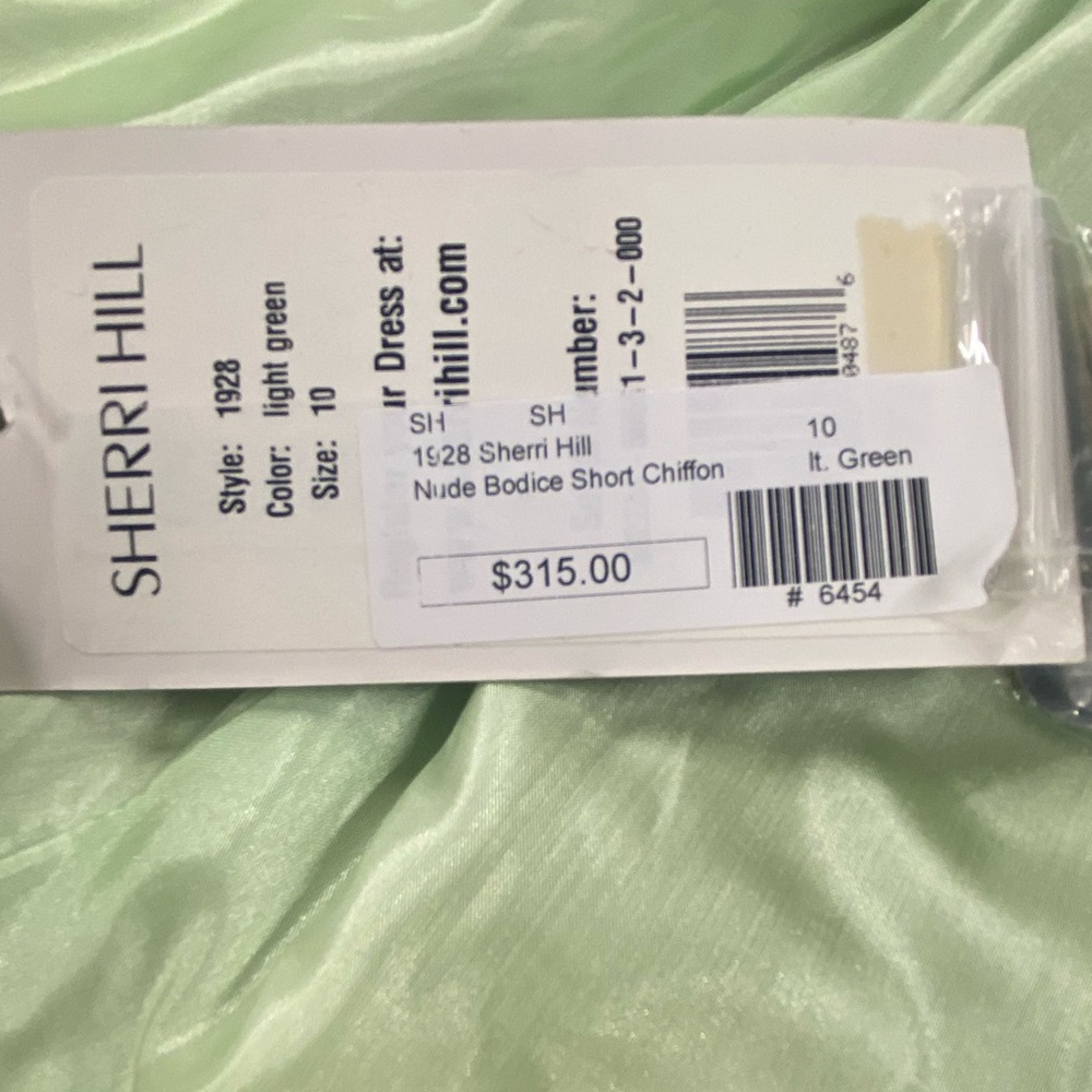 NWT Sherri Hill short dress. Size 10 - Picture 5 of 5